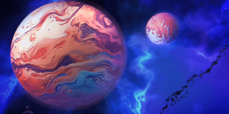 Space Nebula Battlefield Skybox - Skybox for space shooter game